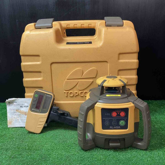 Topcon RL-H5ADB Rotating Laser with LS-80X Receiver [b1241011116]