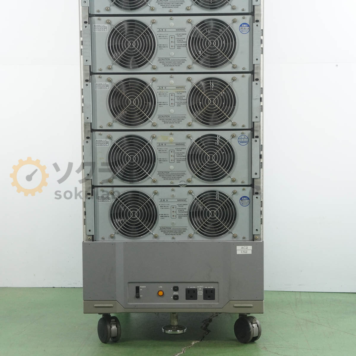 KIKUSUI PCR6000LA AC POWER SUPPLY AC1-150V AC2-300V MAX6kVA [w1241071267]