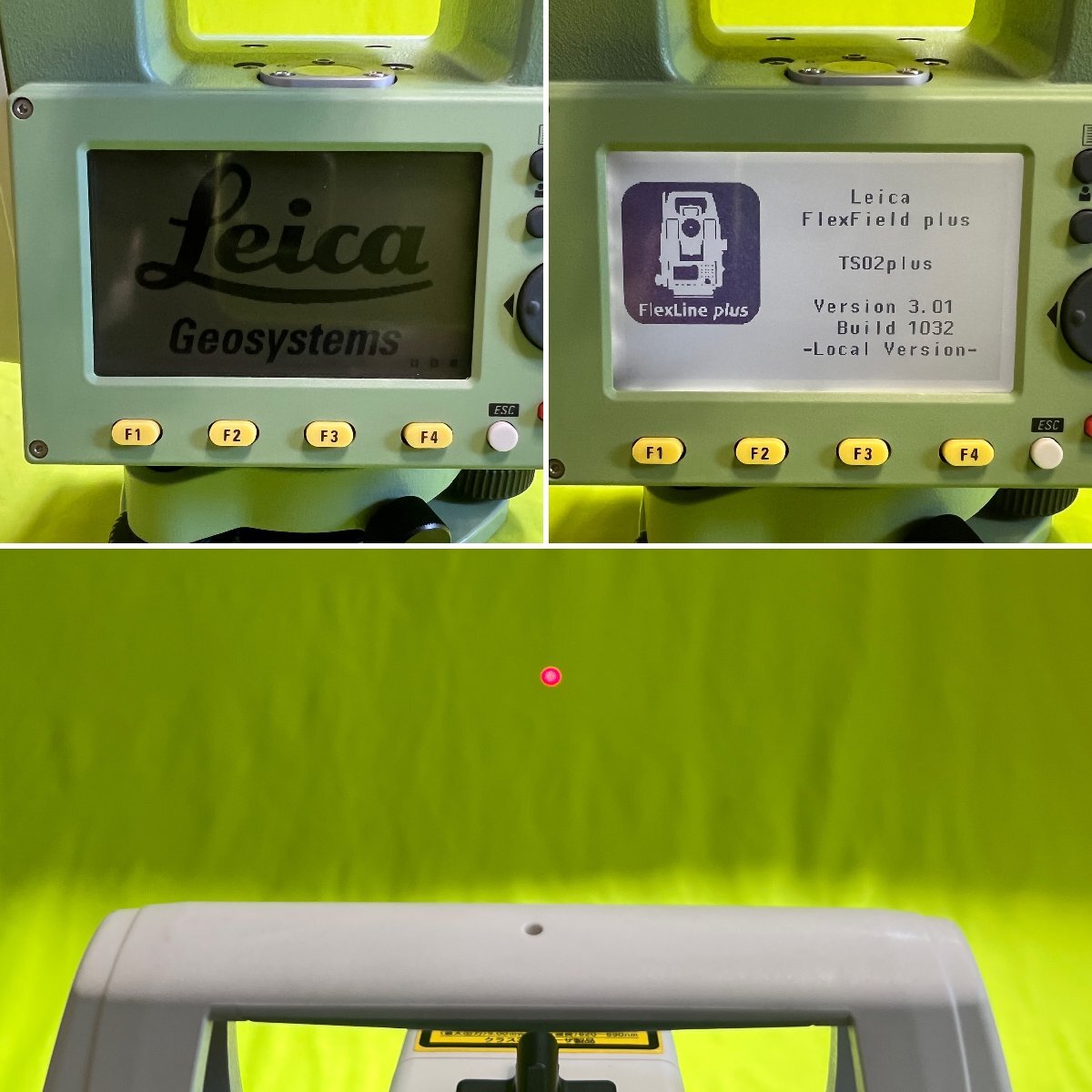 Leica TS-02 Plus Total Station Surveying Instrument [b1241152171]