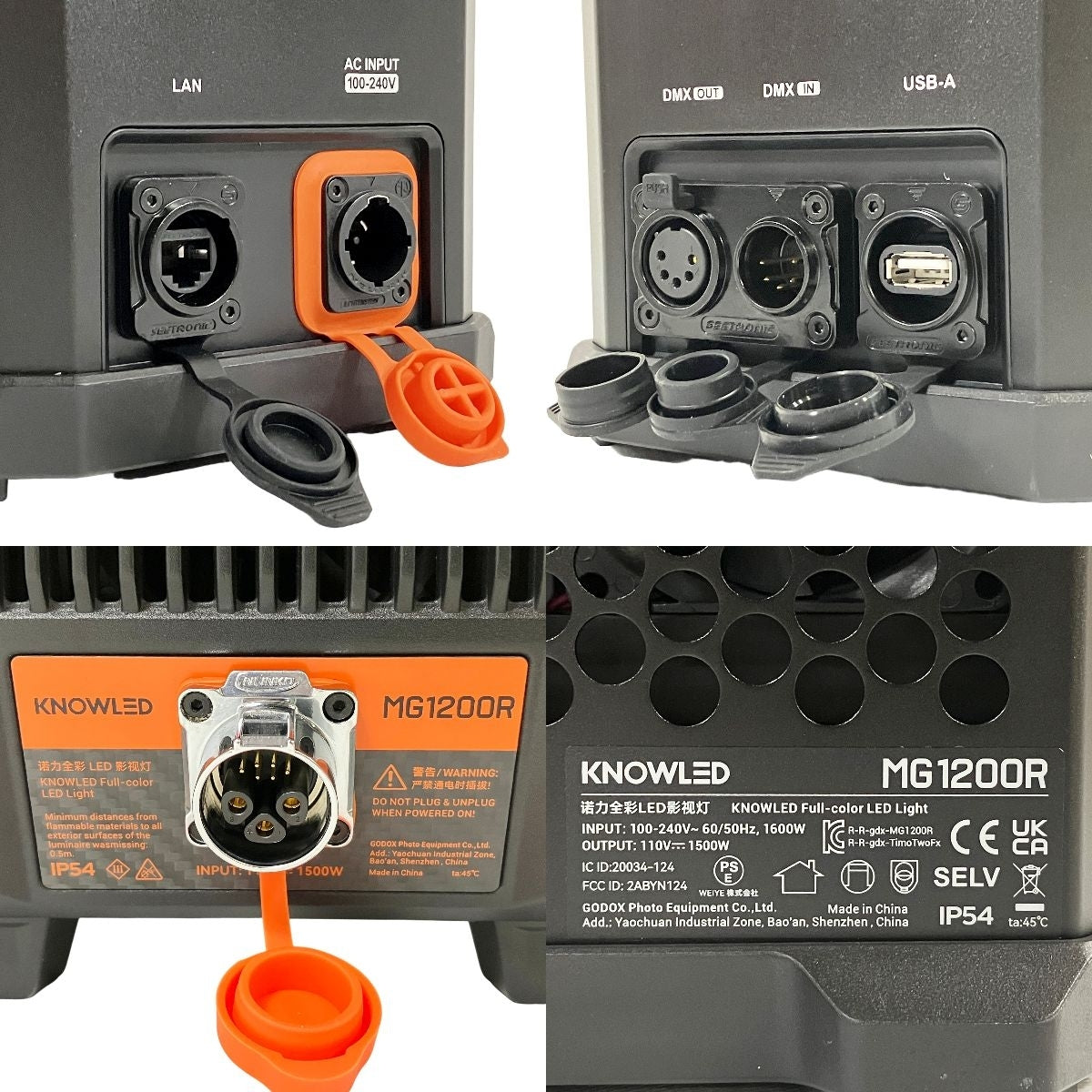 Godox KNOWLED MG1200R High Power Full Color LED Light [m1241169288]