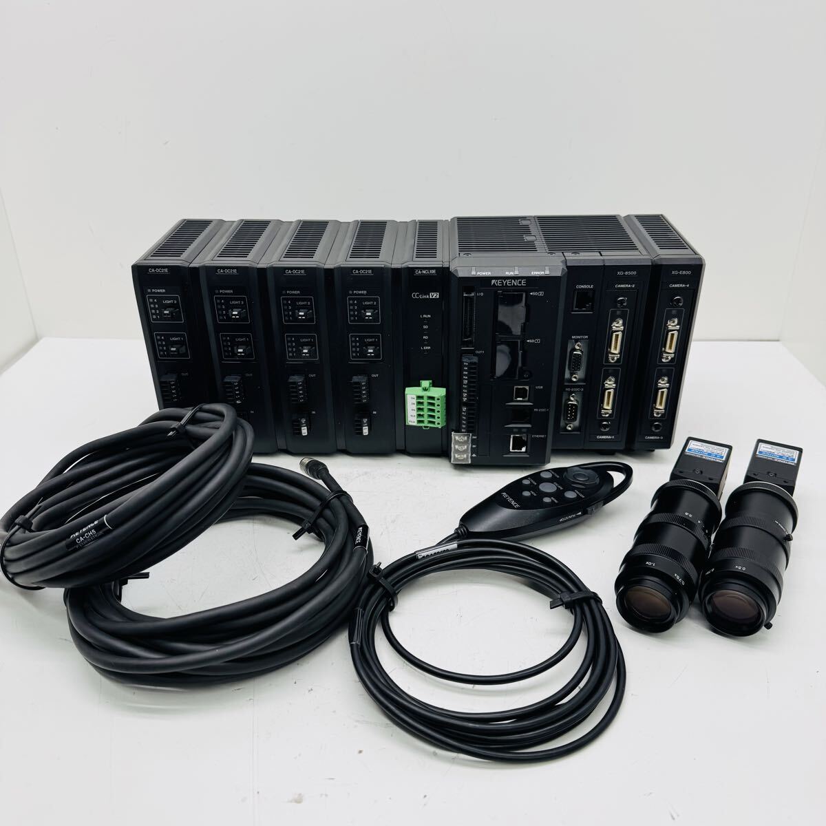 Keyence XG-8500 Image Processing System XG-E800 XG-H035C Camera Set [b1241168244]