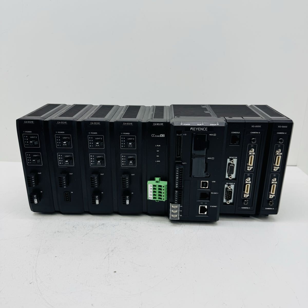 Keyence XG-8500 Image Processing System XG-E800 XG-H035C Camera Set [b1241168244]
