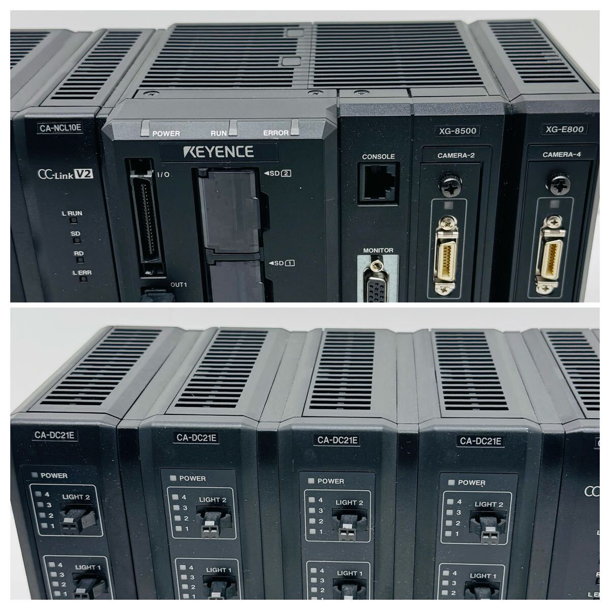 Keyence XG-8500 Image Processing System XG-E800 XG-H035C Camera Set [b1241168244]