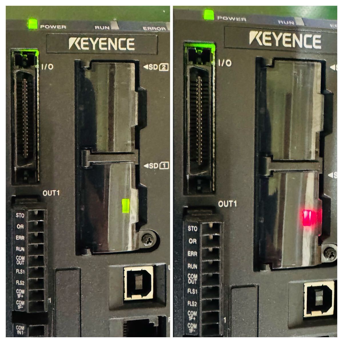 Keyence XG-8500 Image Processing System XG-E800 XG-H035C Camera Set [b1241168244]