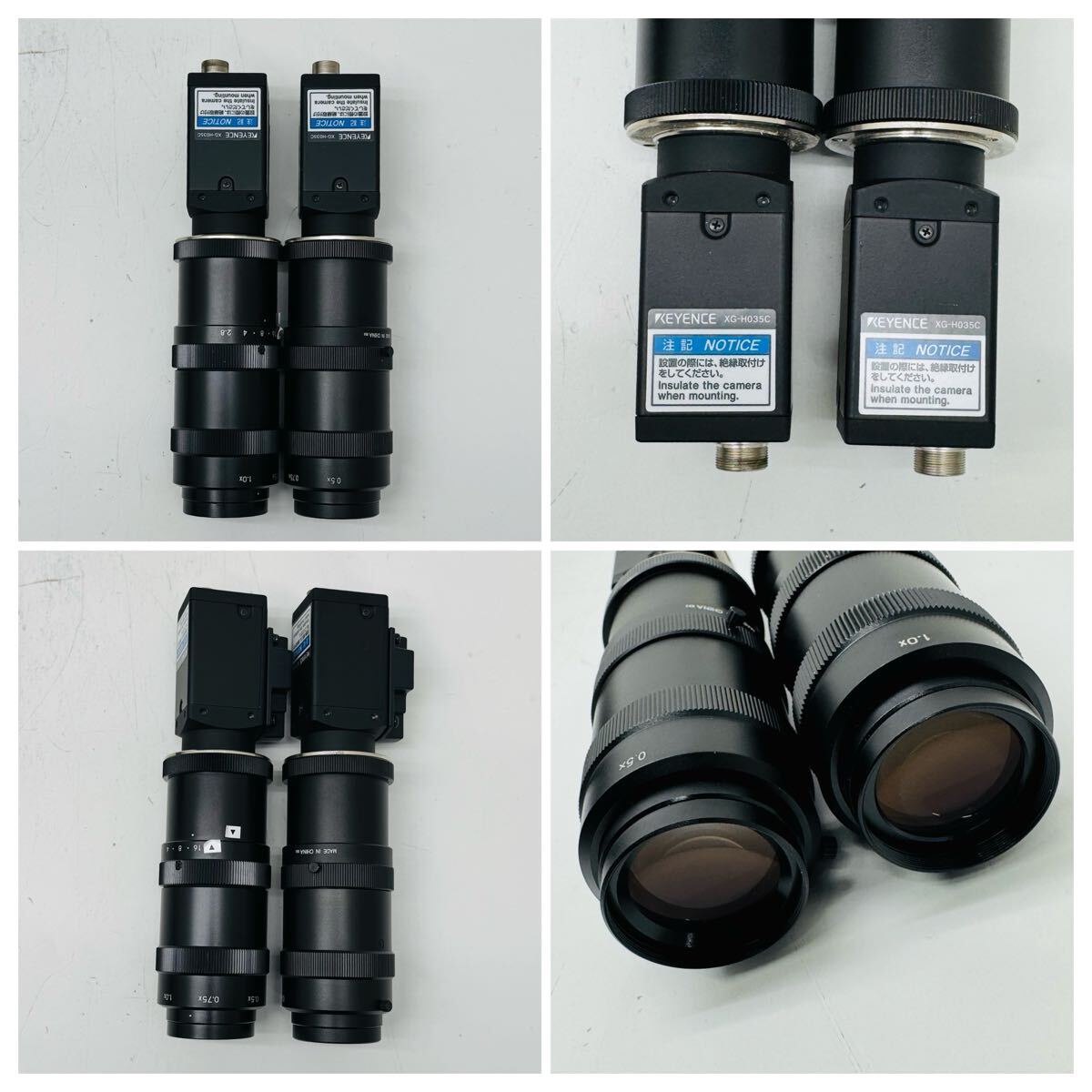 Keyence XG-8500 Image Processing System XG-E800 XG-H035C Camera Set [b1241168244]