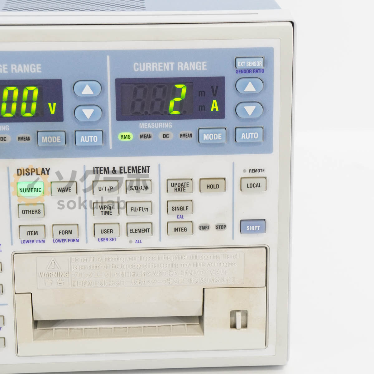 Yokogawa WT3000E Precision Power Analyzer WT3004E-2A4-30A0-D/B5/DA [x1241474076]
