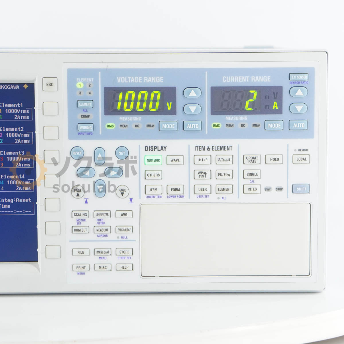 Yokogawa WT3000 Precision Power Analyzer 760304-40-SV-M/DA/C7 [s1241488229]