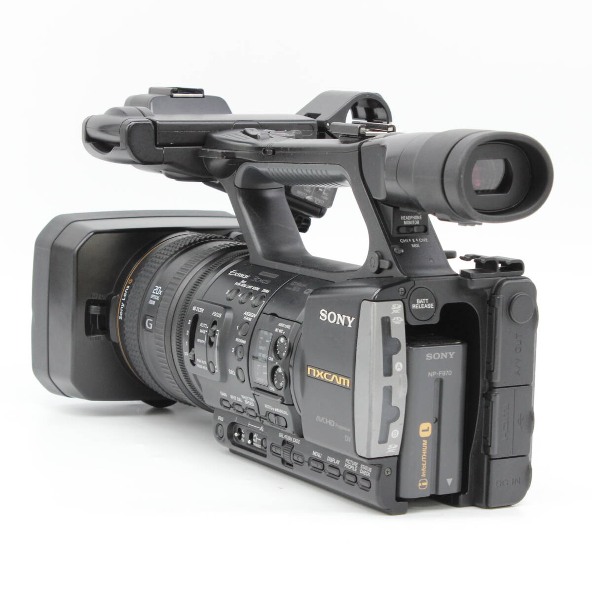 Sony HXR NXCAM Camcorder 2CH Audio [e1241814781]