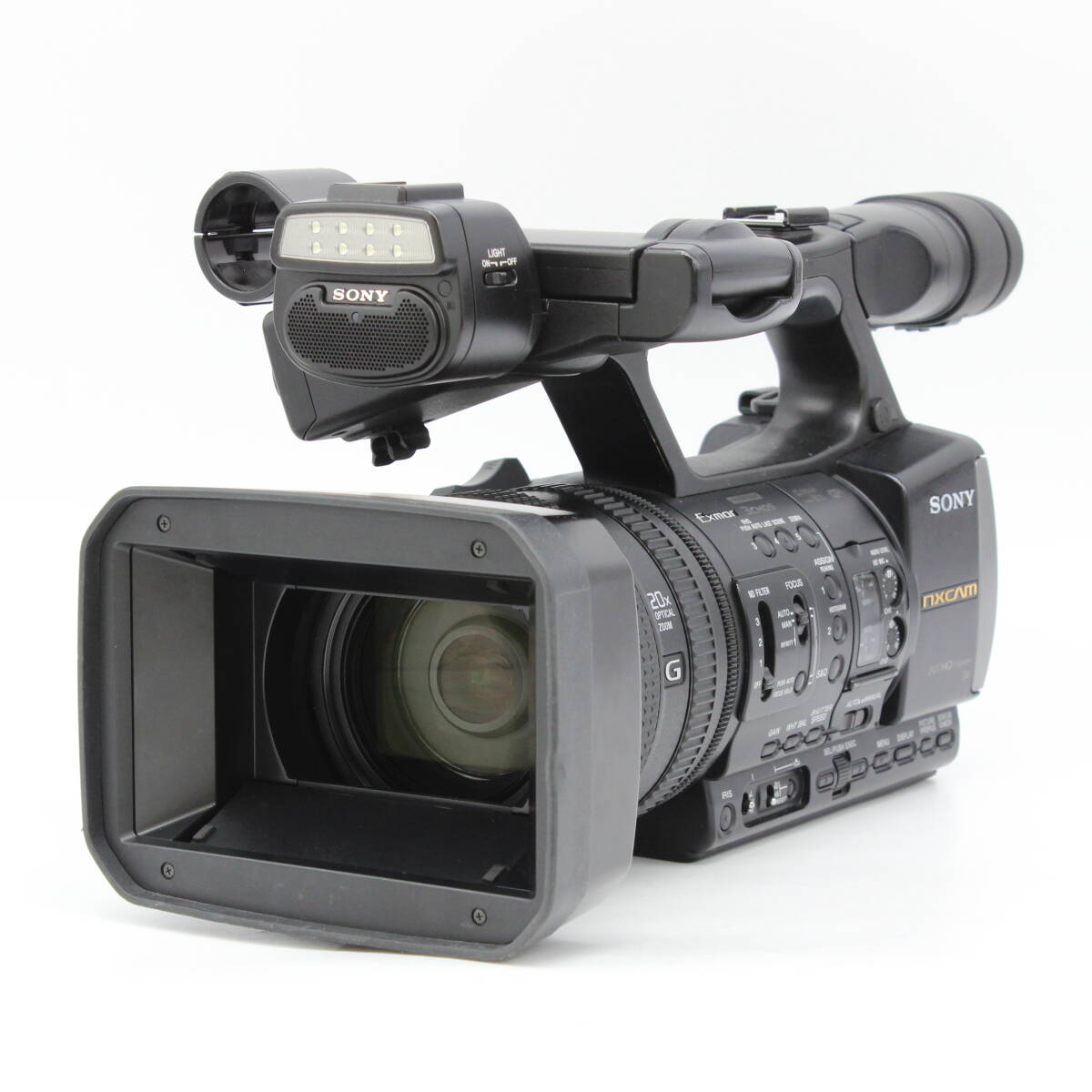 Sony HXR NXCAM Camcorder 2CH Audio [e1241814781]