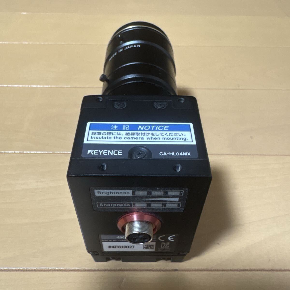 Keyence CA-HL04MX Line Scan Camera 4000 Pixels with 16mm Lens [h1241939601]