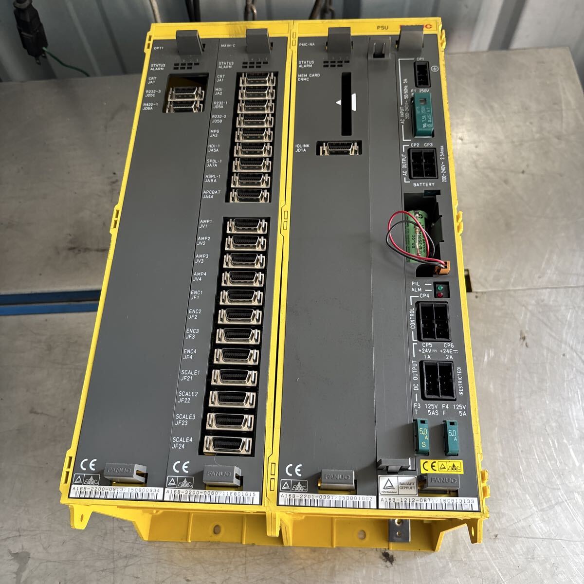 FANUC Servo Amplifier Control Unit (as-is) [s1241962499]