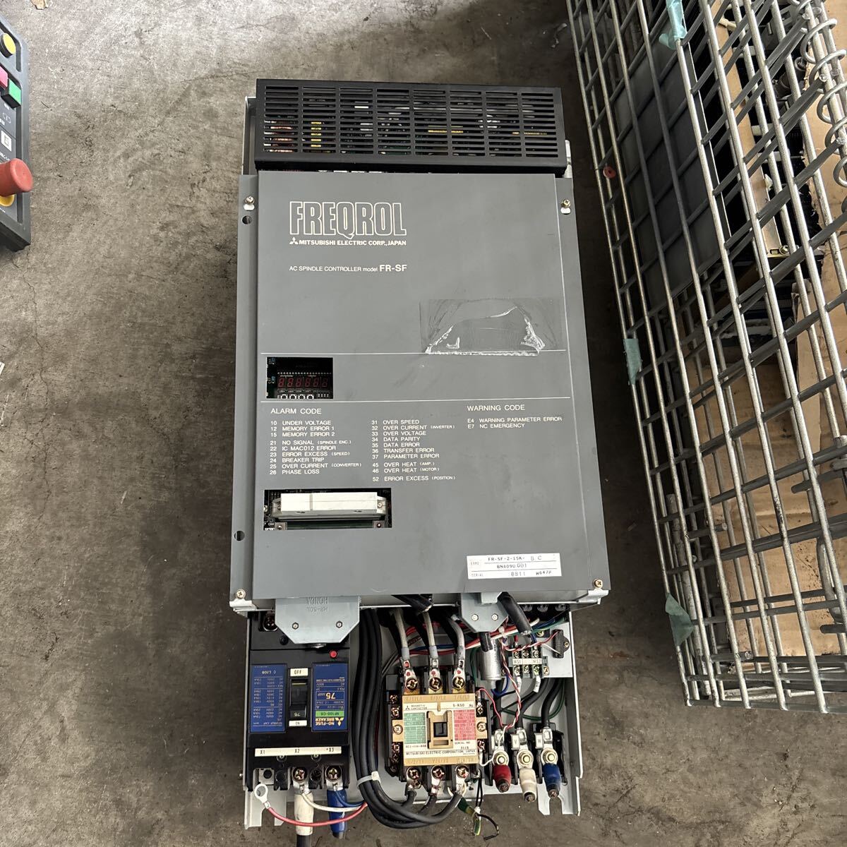 Mitsubishi Electric FR-SF-2-15K AC Spindle Controller (as-is) [f1241957169]