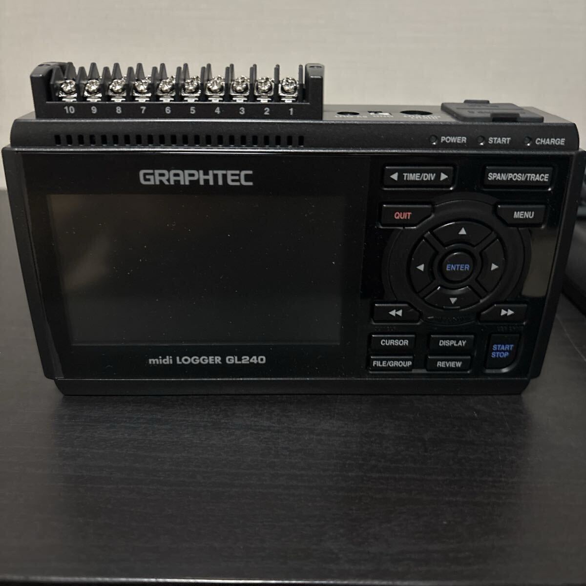 GRAPHTEC midi LOGGER GL240 Data Logger 10ch [e1241995499]