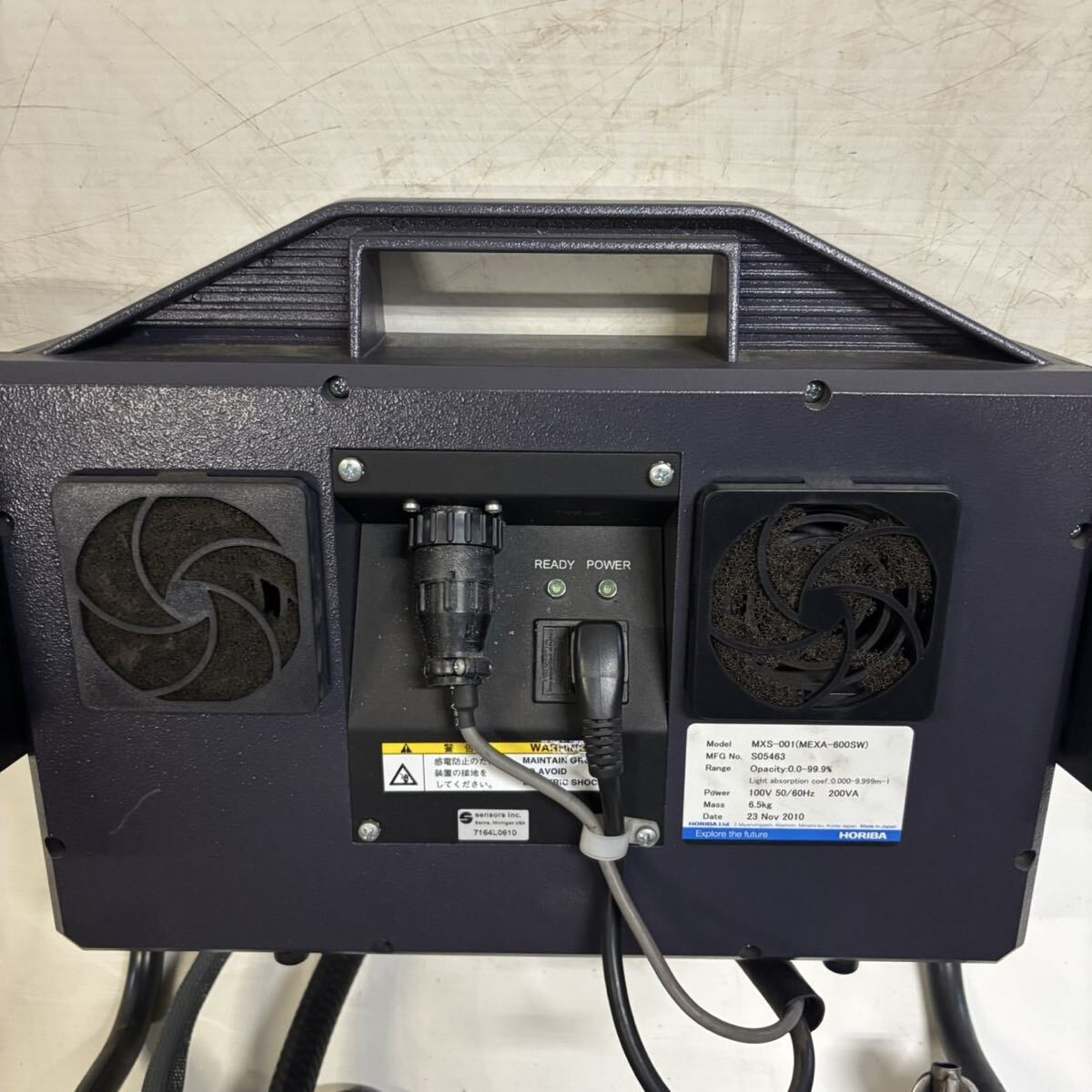 Horiba MXS-001 Gas Analyzer with MEXA-600SW 11 pcs [m1242011068]