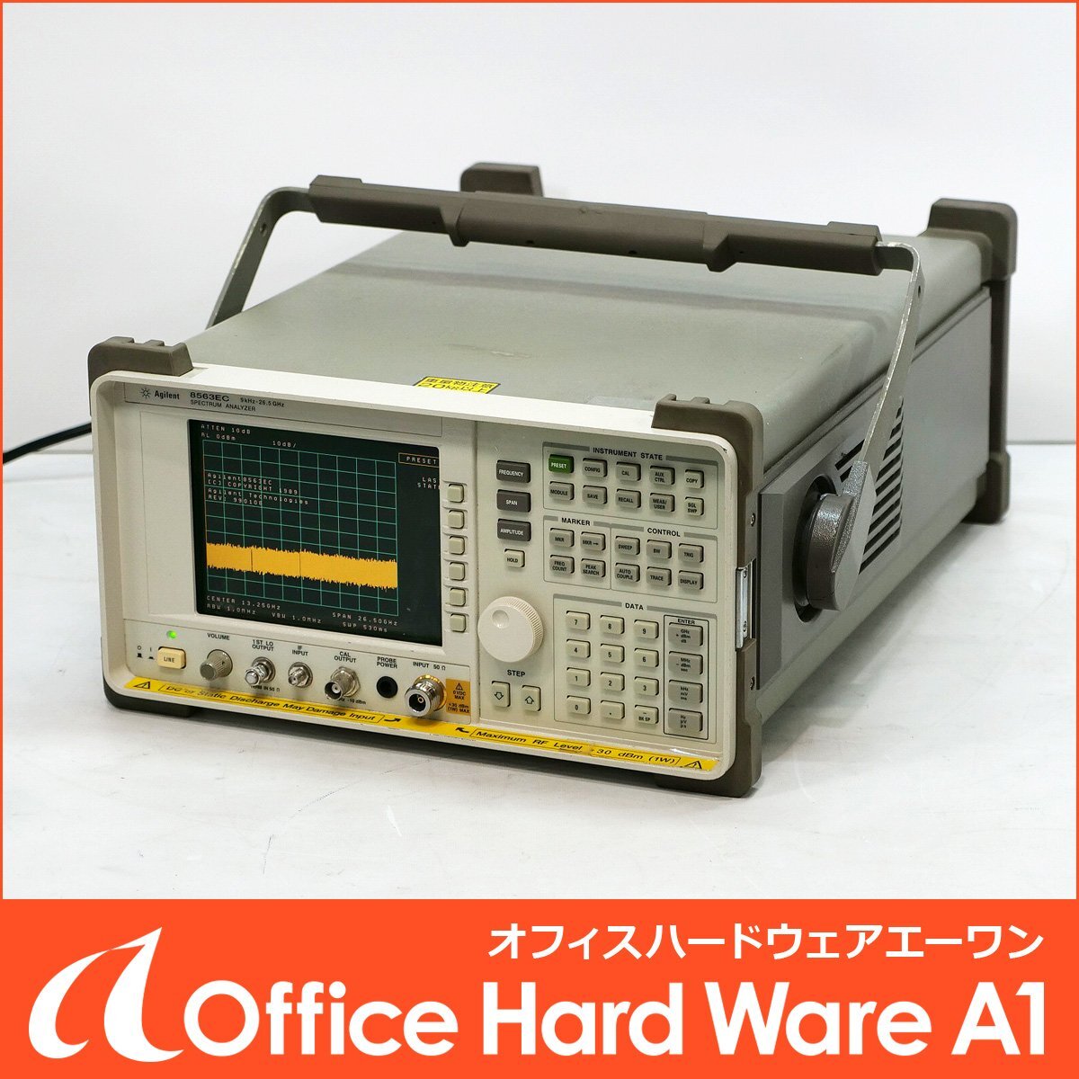 Agilent 8563EC Spectrum Analyzer with 85620A Option 007 (as-is) [q1242004285]