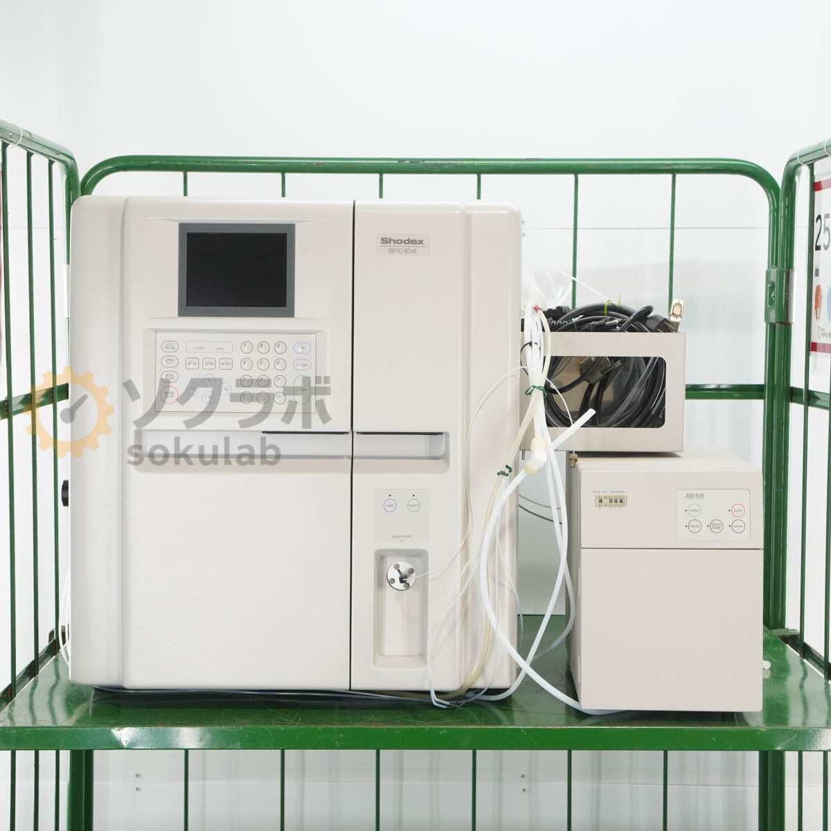 Shoko Scientific GPC-104 Gel Permeation Chromatograph with RI-74S ERC-3125SN DU-H2130 AS-101 [g1242033403]