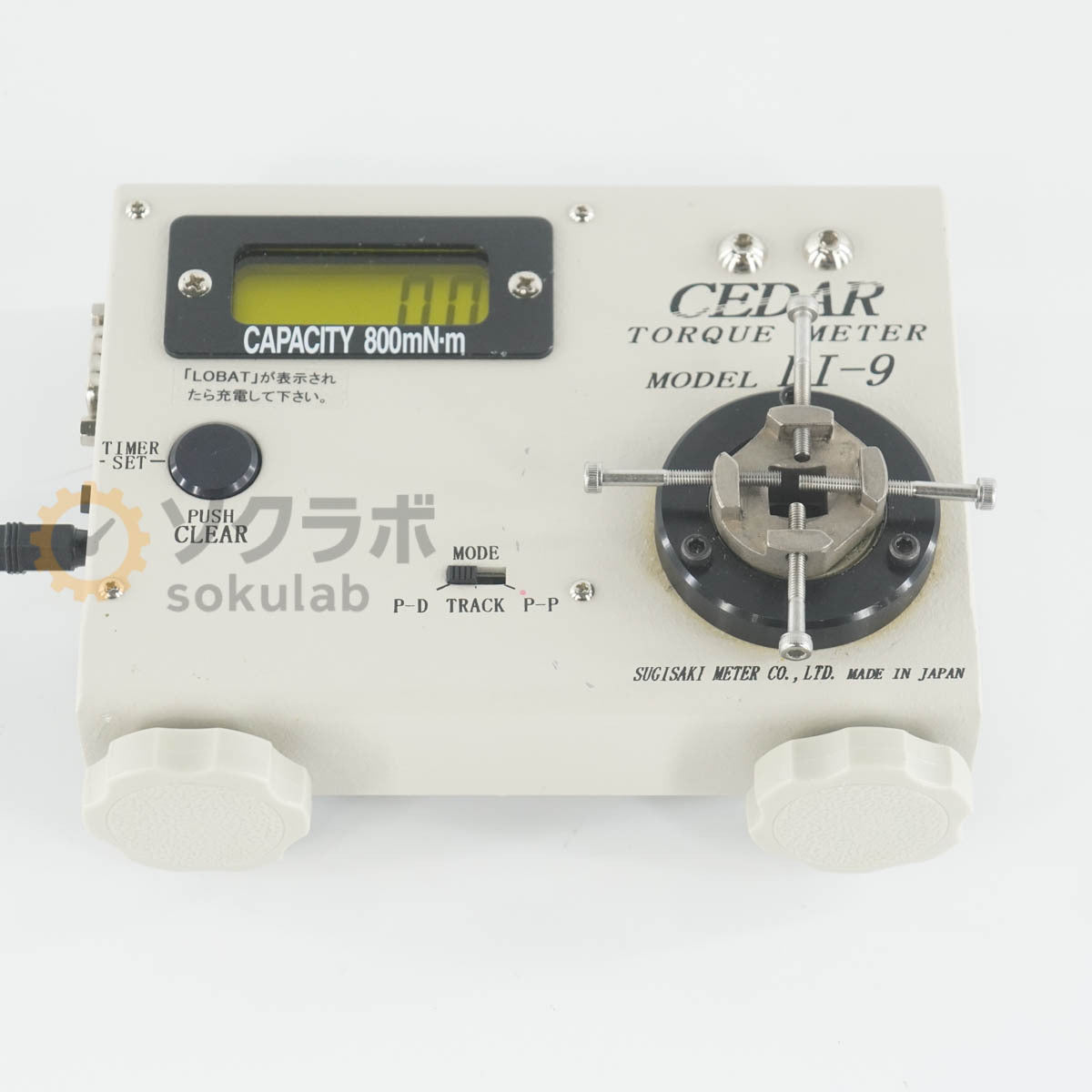 SUGISAKI METER DI-9 Torque Meter Digital Torque Meter with AC Adapter [m1242041304]