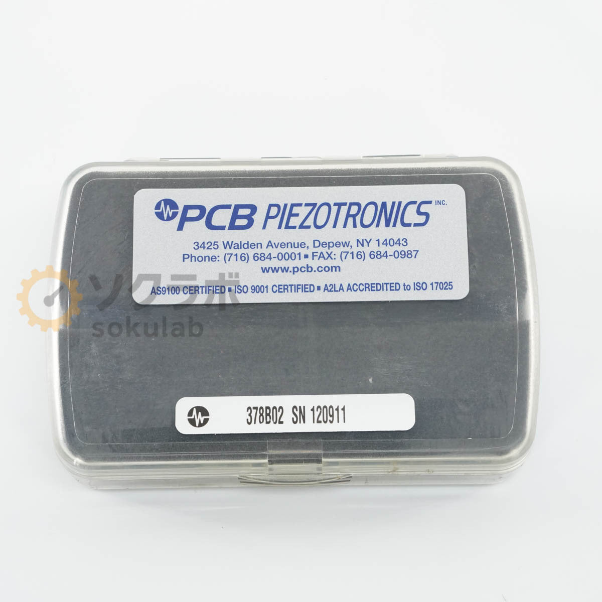 PCB PIEZOTRONICS 378B02 1/2inch Prepolarized Free-Field Condenser Microphone [j1242039654]