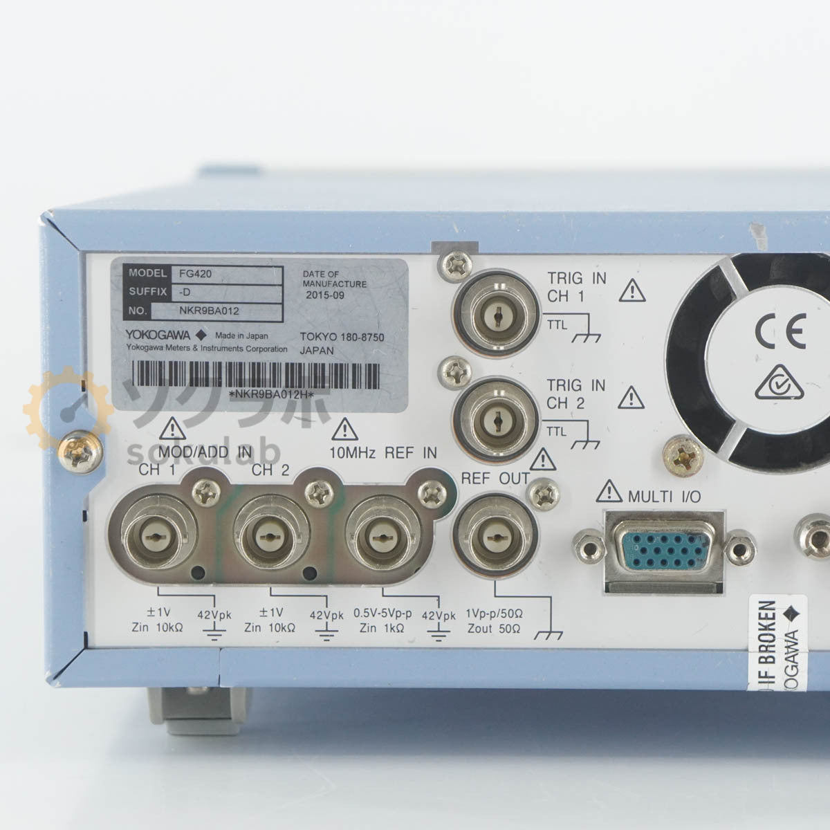 Yokogawa FG420-D Arbitrary/Function Generator 30MHz [k1242029198]