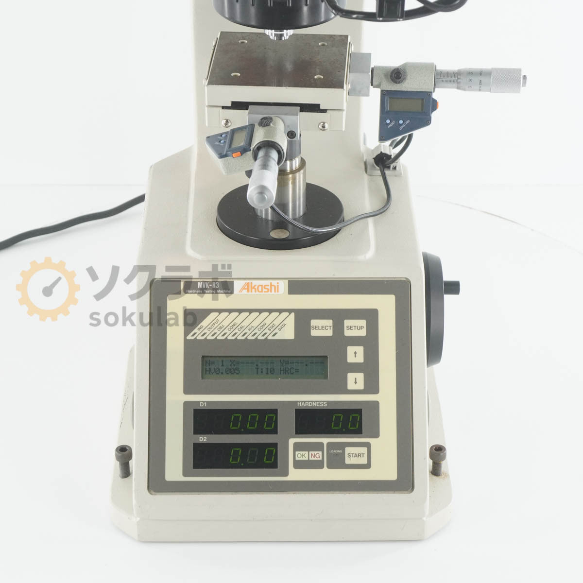 Akashi MVK-H3 Hardness Testing Machine 810-120 [x1242022543]