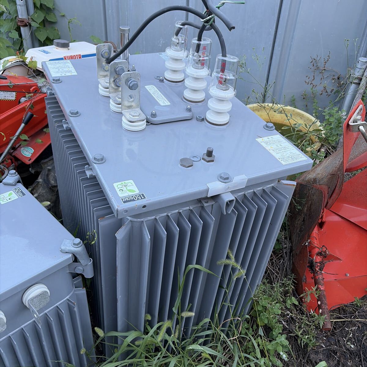 Mitsubishi Electric 150kVA Three-Phase Transformer 6600V 210V 60Hz Oil-Immersed Self-Cooling [c1242047814]