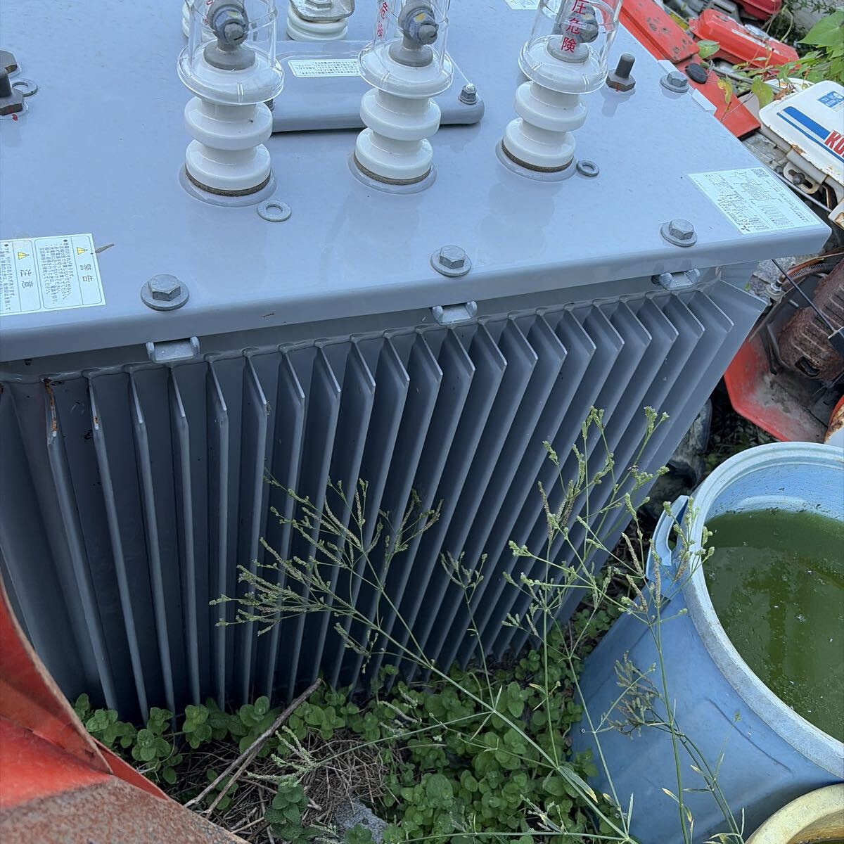 Mitsubishi Electric 150kVA Three-Phase Transformer 6600V 210V 60Hz Oil-Immersed Self-Cooling [c1242047814]
