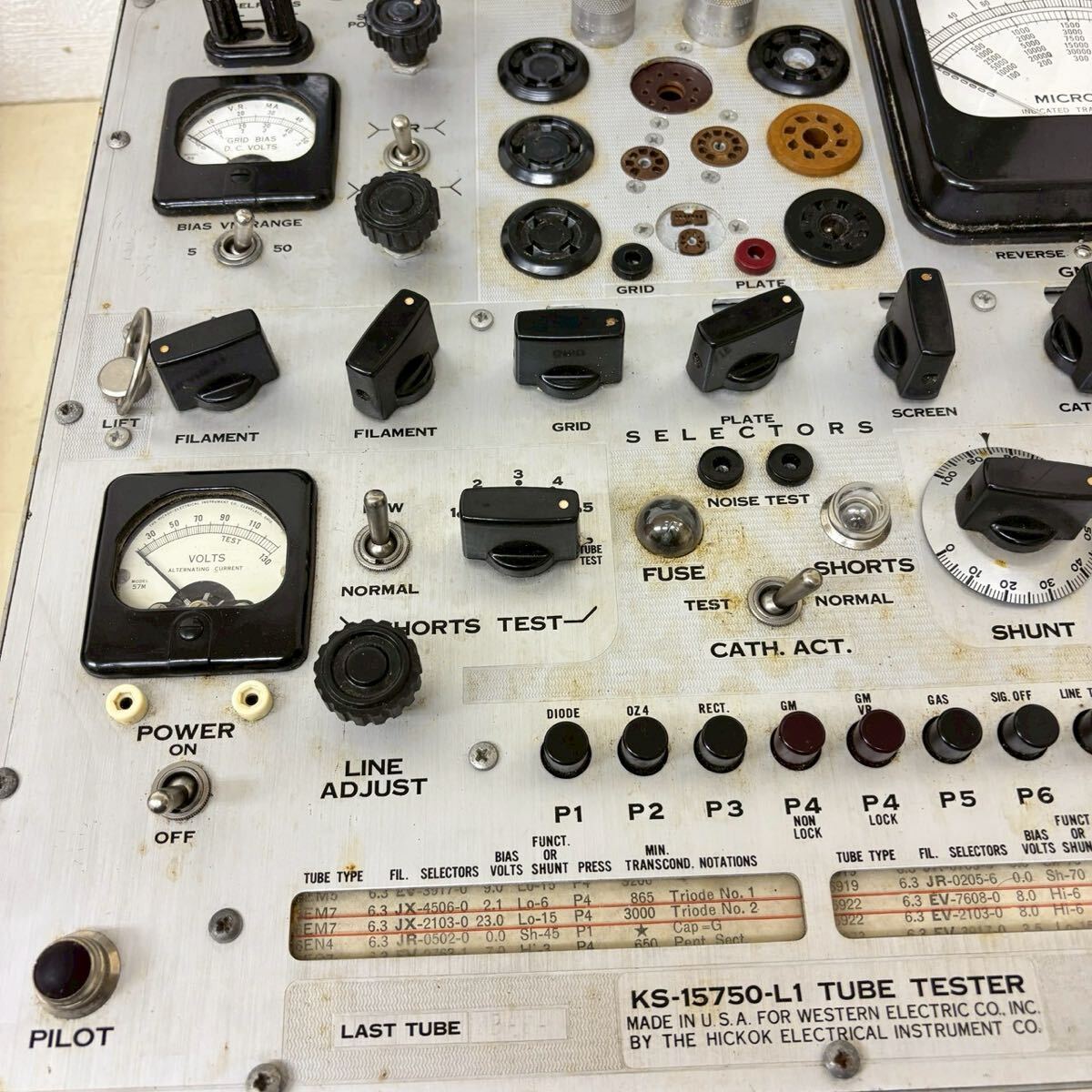 Hickok KS-15750-L Vacuum Tube Tester [n1242143276]