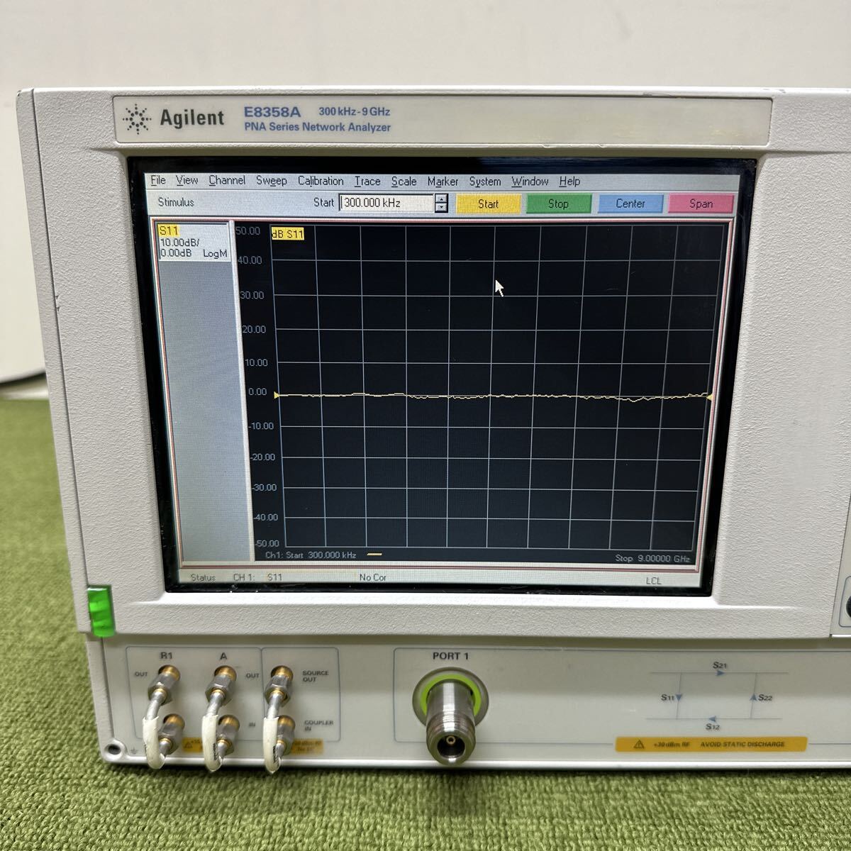 Agilent E8358A PNA Series Network Analyzer 300kHz-9GHz [o1242173038]