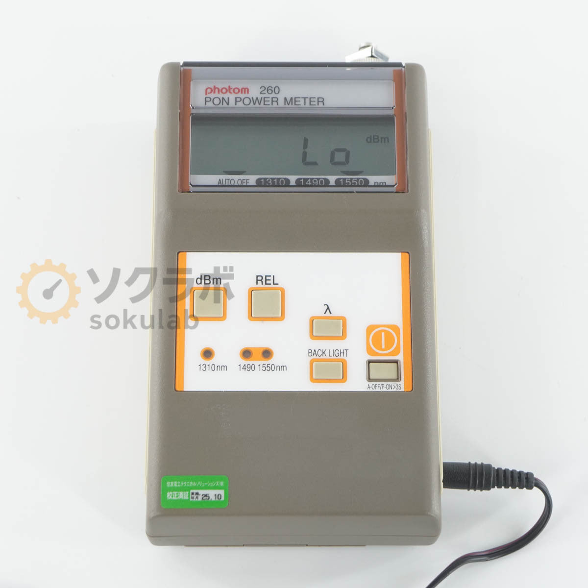 Graytechnos 260 Optical Power Meter 10/2025CAL [t1242187210]