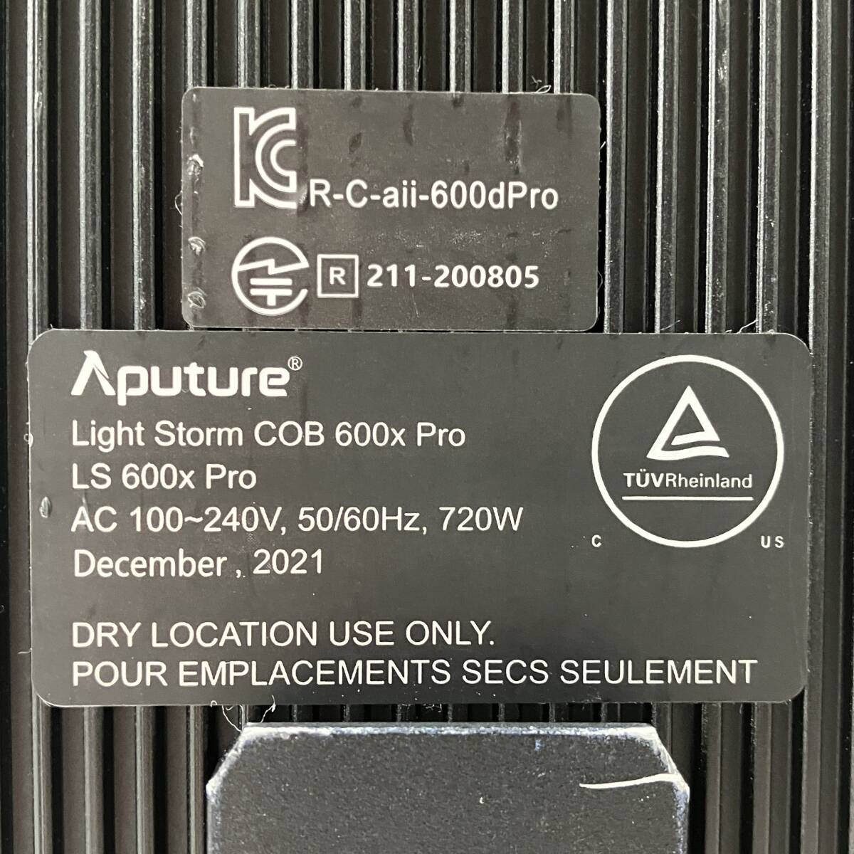Aputure LightStorm LS 600x Pro LED Light with Case [k1242202322]