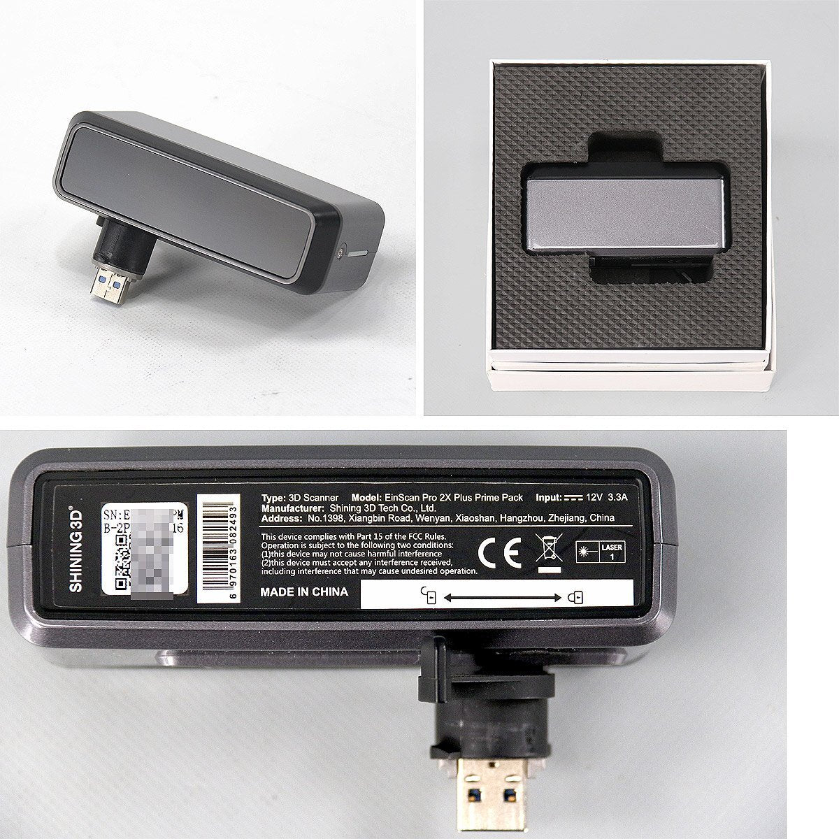 SHINING3D EinScan Pro 2X Plus Handheld 3D Scanner [r1242291161]