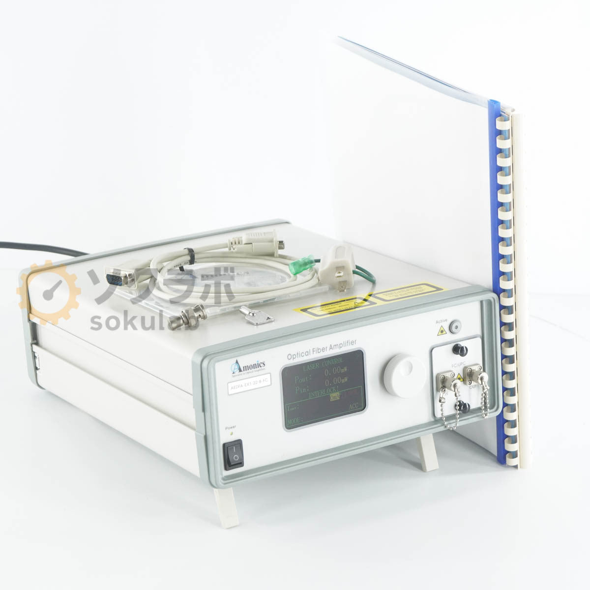 Amonics AEDFA-EX1-22-B-FC Optical Fiber Amplifier with Key [w1242298539]