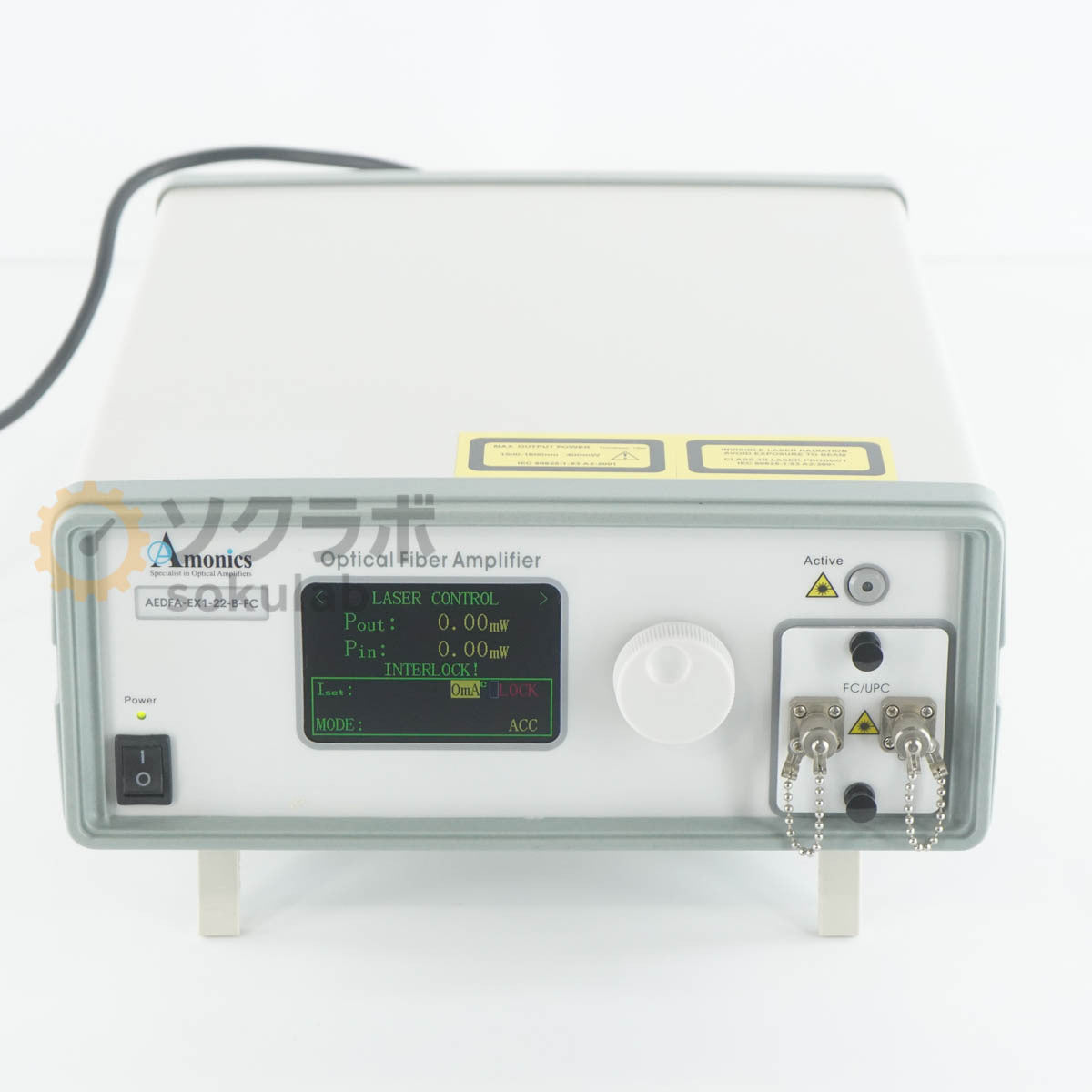 Amonics AEDFA-EX1-22-B-FC Optical Fiber Amplifier with Key [w1242298539]