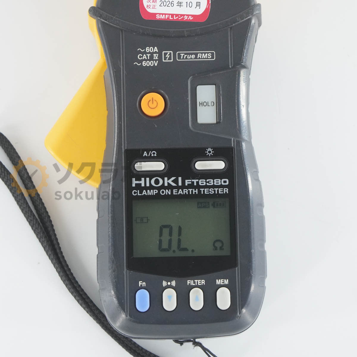 HIOKI FT6380 Clamp On Earth Tester ~60A ~600V [r1242313066]
