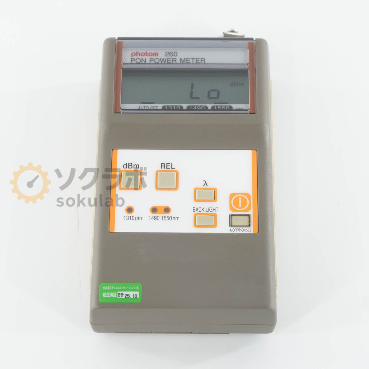 Graytechnos 260 Optical Power Meter 10/2025CAL [t1242295080]