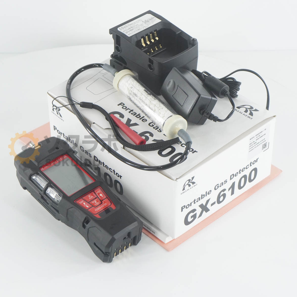 RIKEN KEIKI GX-6100 Portable Gas Detector with BUL-6100 BC-6000(A) [w1242297136]