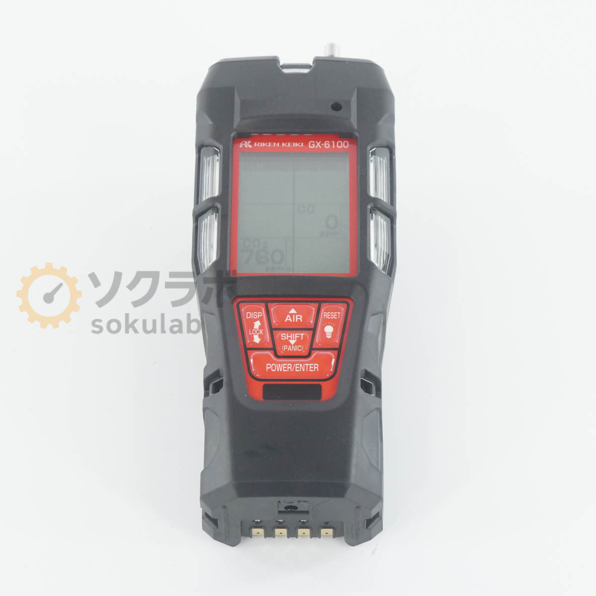RIKEN KEIKI GX-6100 Portable Gas Detector with BUL-6100 BC-6000(A) [w1242297136]