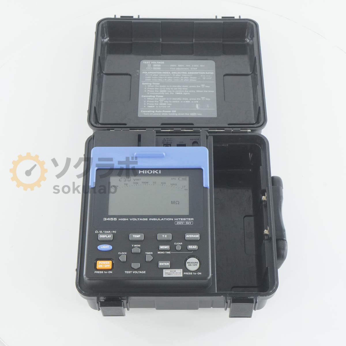 Hioki 3455 High Voltage Insulation HiTESTER 250V-5kV 12 pcs [v1242304197]