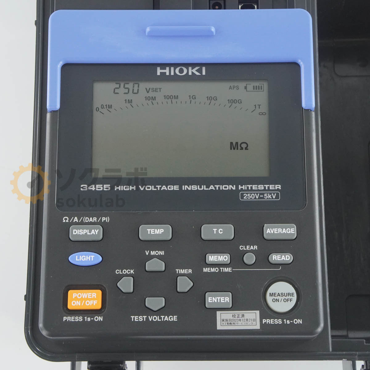 Hioki 3455 High Voltage Insulation HiTESTER 250V-5kV 12 pcs [v1242304197]