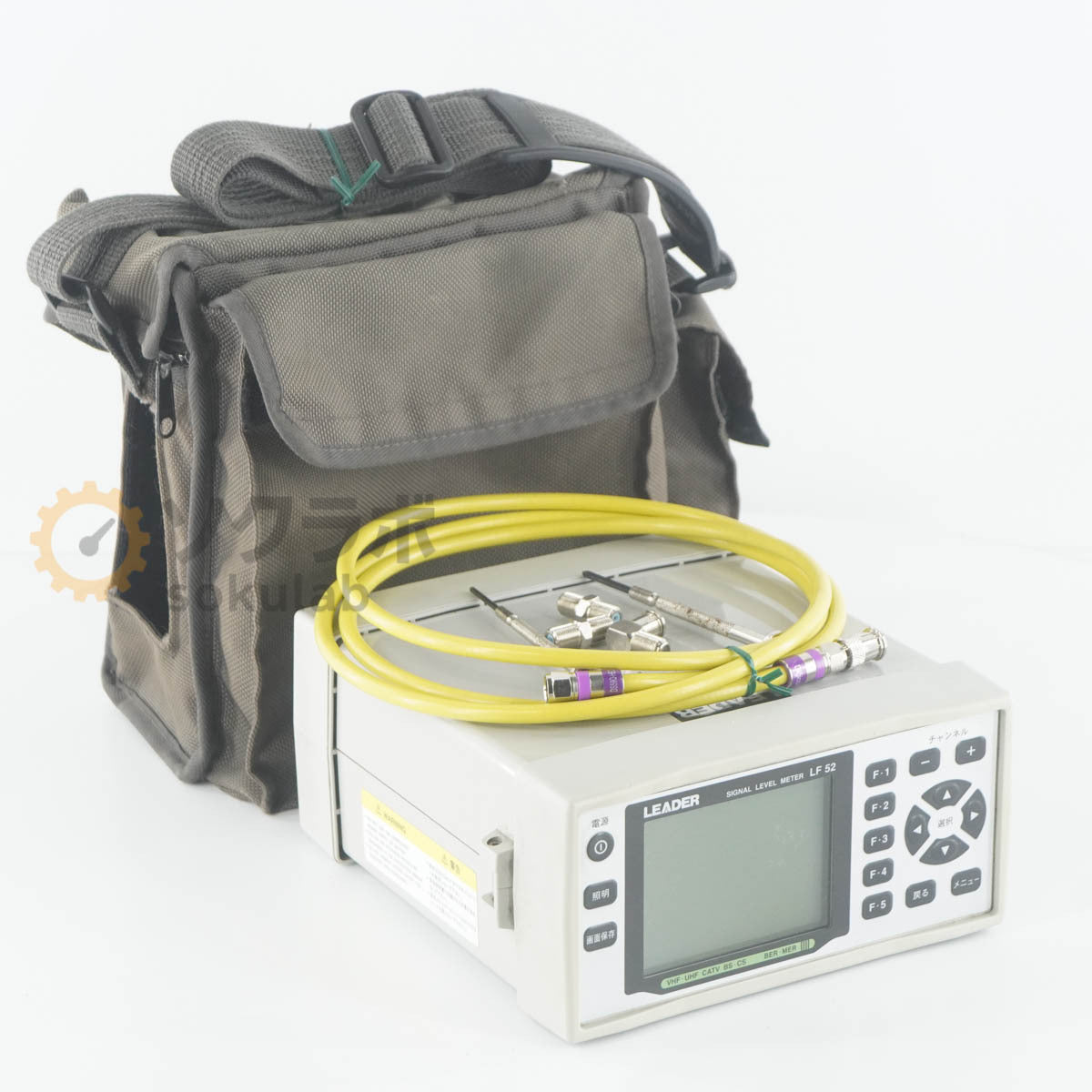LEADER LF 52 Signal Level Meter VHF UHF CATV BS CS [1242300000]