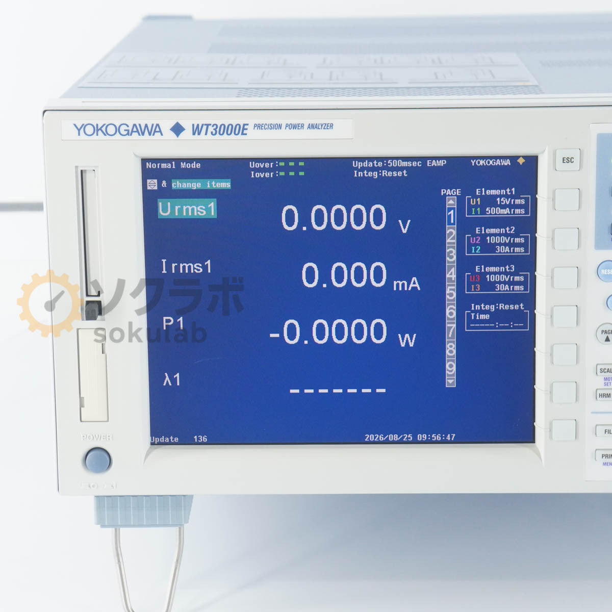 Yokogawa WT3000E Precision Power Analyzer WT3002E-2A0-30A2-D [1242293790]
