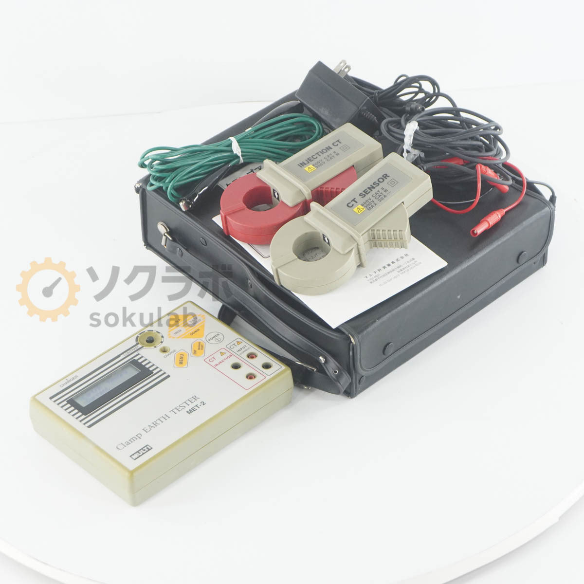 MULTI MET-2 Clamp Earth Tester with AC Adapter [d1242303138]