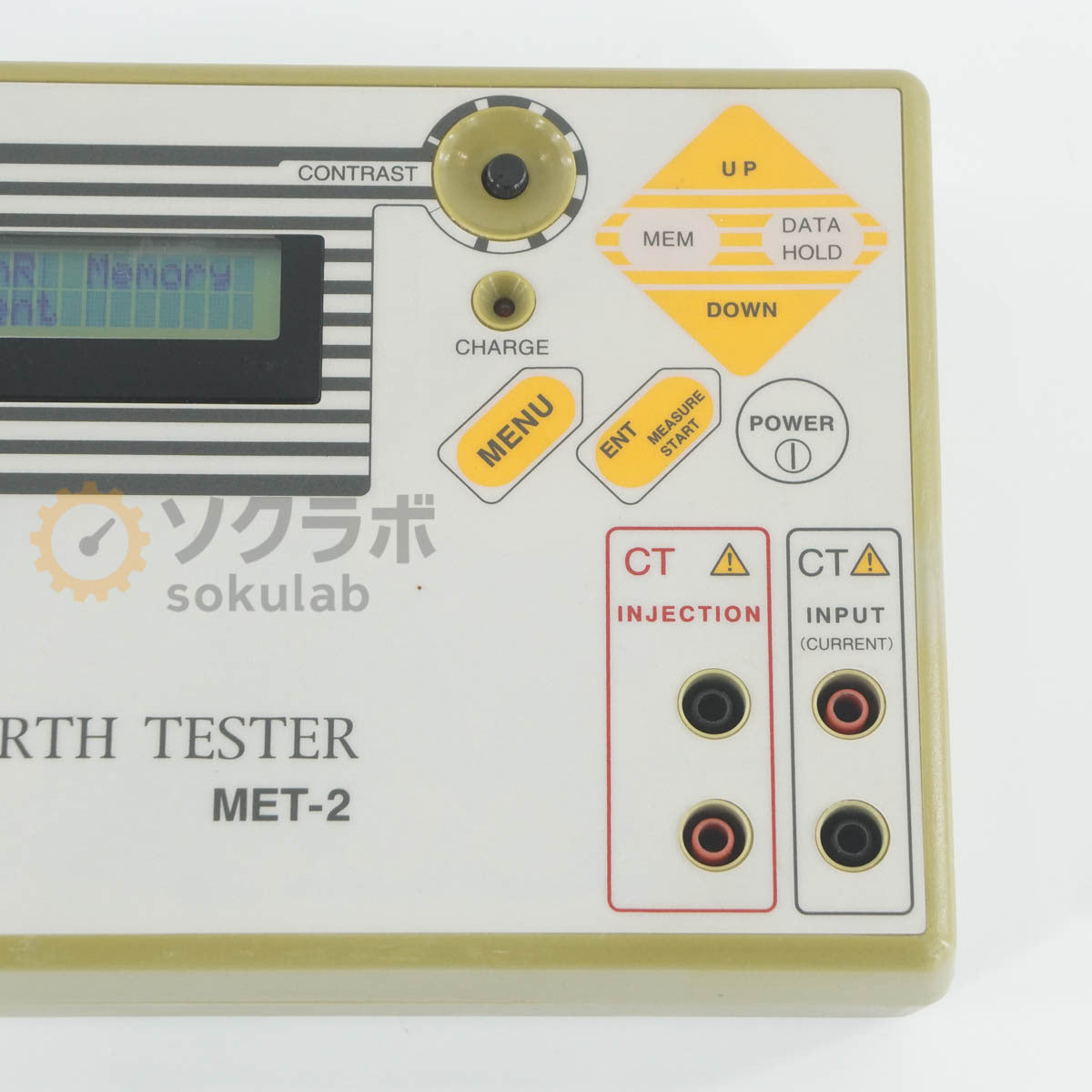 MULTI MET-2 Clamp Earth Tester with AC Adapter [d1242303138]
