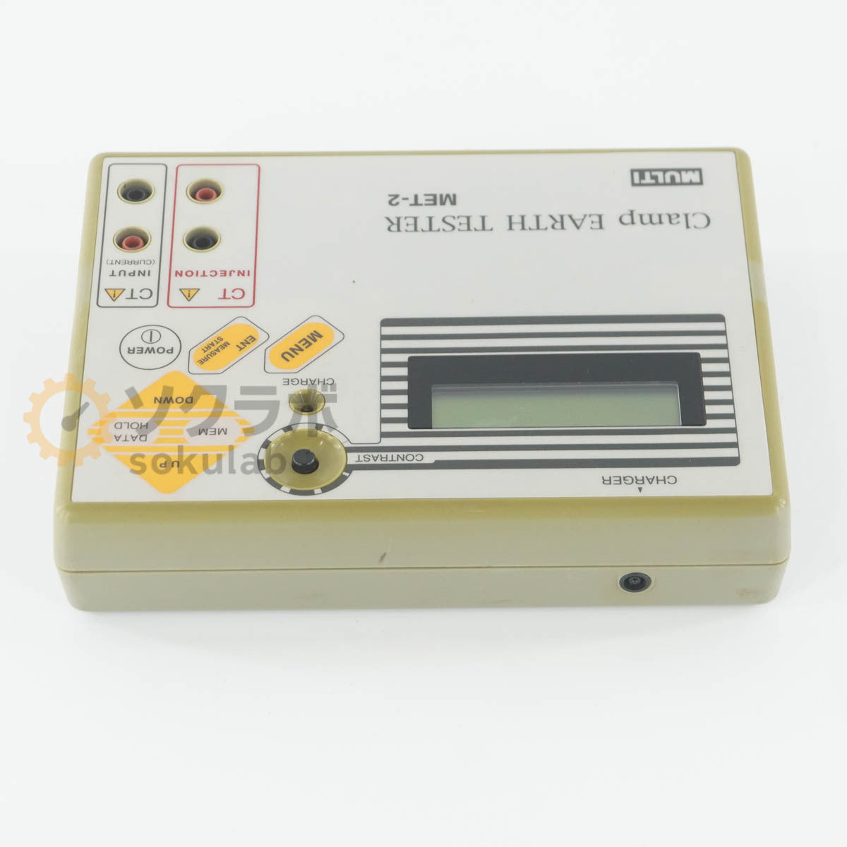 MULTI MET-2 Clamp Earth Tester with AC Adapter [d1242303138]