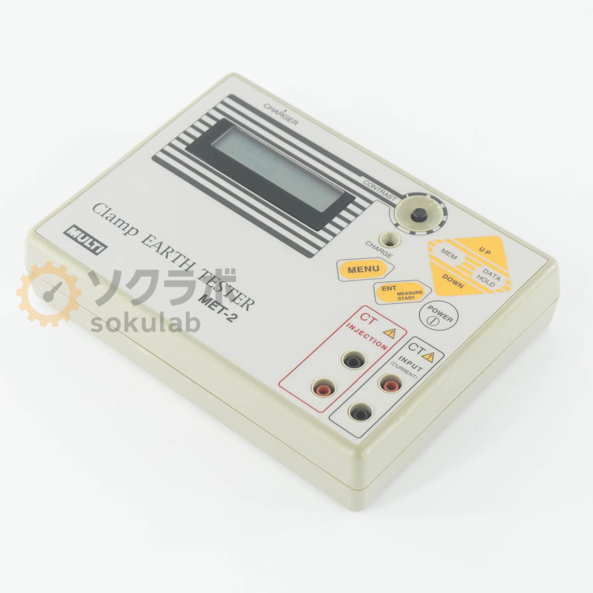 MULTI MET-2 Clamp Earth Tester with AC Adapter [v1242312850]