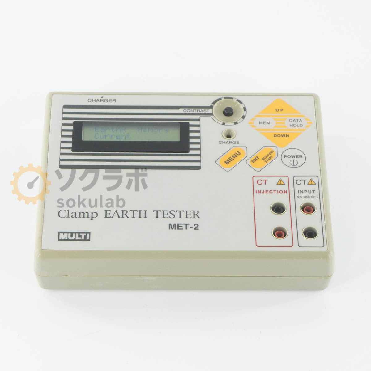 MULTI MET-2 Clamp Earth Tester with AC Adapter [v1242312850]