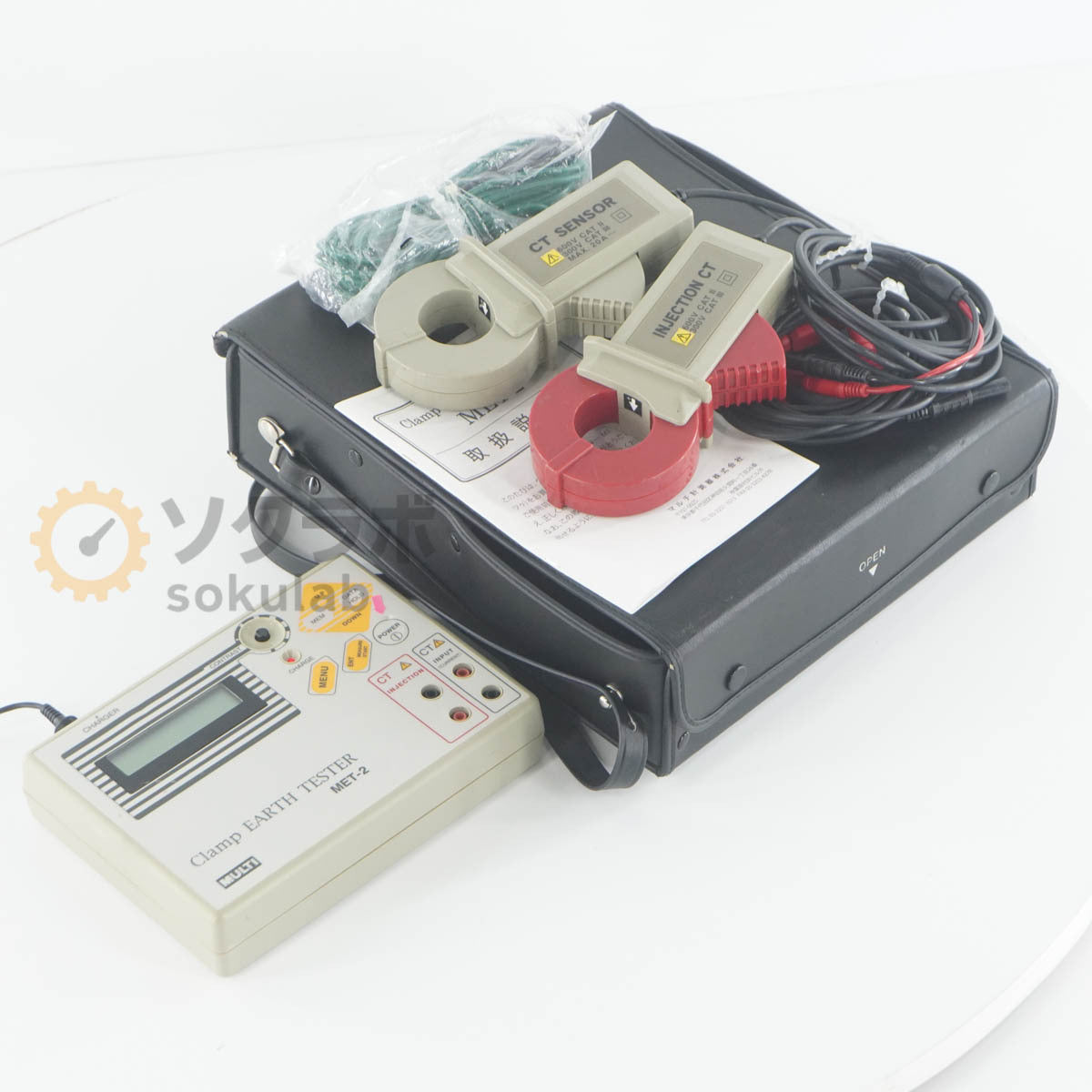 MULTI MET-2 Clamp Earth Tester with AC Adapter [l1242315517]