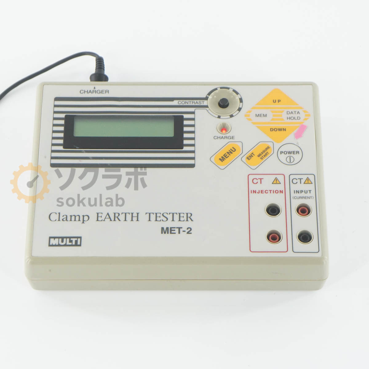 MULTI MET-2 Clamp Earth Tester with AC Adapter [l1242315517]
