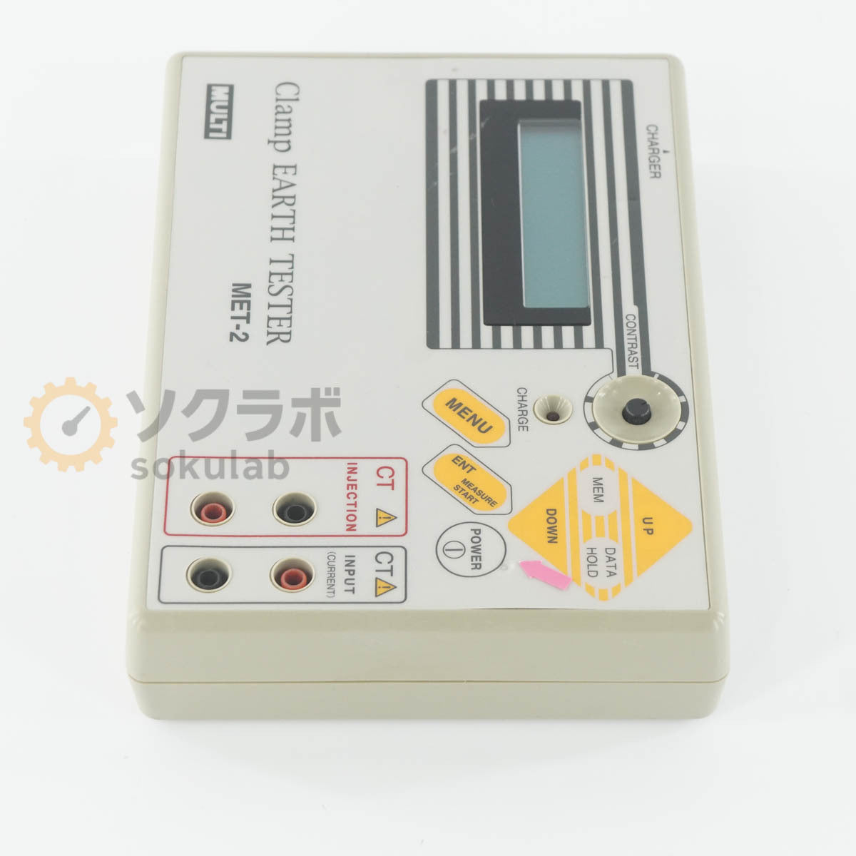 MULTI MET-2 Clamp Earth Tester with AC Adapter [l1242315517]