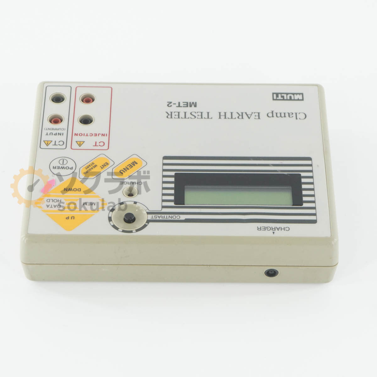 MULTI MET-2 Clamp Earth Tester with AC Adapter [l1242315517]